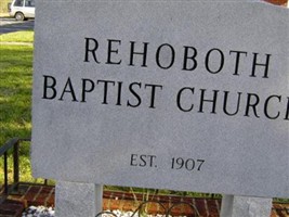 Rehoboth Baptist Church Cemetery Rehoboth Baptist Church Cemetery