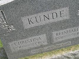 Reinhard F Kunde