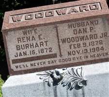 Rena E Burhart Woodward Rena E Burhart Woodward