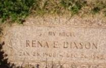 Rena E. Dixson Rena E. Dixson