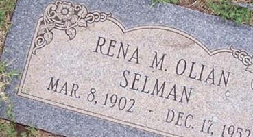 Rena Margie Olian Selman