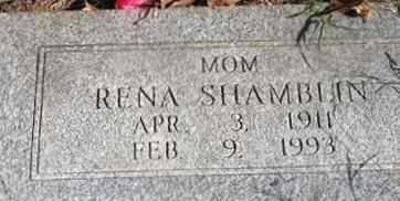 Rena Shamblin Rena Shamblin