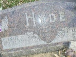 Renate A. Hyde Renate A. Hyde