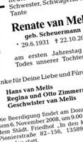 Renate Scheuermann van Melis Renate Scheuermann van Melis