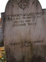 Mary Van Rensselaer "Molly" Cogswell Thayer Mary Van Rensselaer "Molly" Cogswell Thayer
