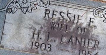 Ressie E Lanier