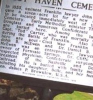 Rest Haven Cemetery