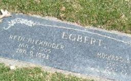 Reta Alexander Egbert