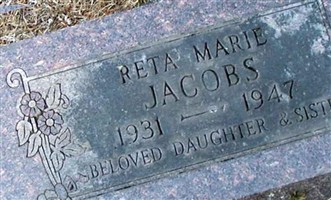 Reta Marie Jacobs Reta Marie Jacobs