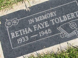 Retha Faye Tolbert Retha Faye Tolbert