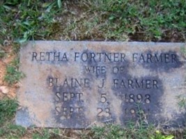 Retha Fortner Farmer Retha Fortner Farmer