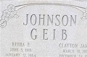 Retha P. Johnson Retha P. Johnson