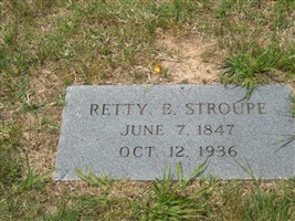 Retty S Baldwin Stroupe Retty S Baldwin Stroupe