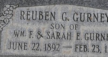 Reuben G Gurney Reuben G Gurney