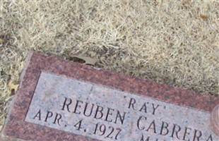 Reuben "Ray" Cabrera Reuben "Ray" Cabrera