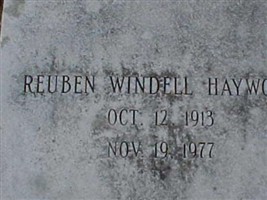 Reuben Windell Haywood