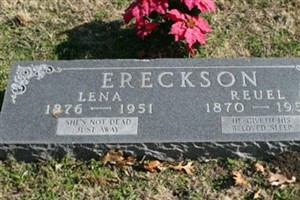 Reuel Ereckson Reuel Ereckson