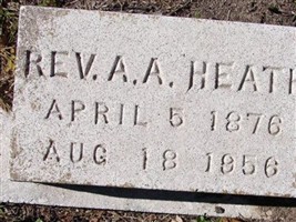 Rev A. A. Heath