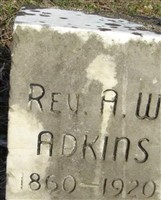 Rev Alexander W. Adkins
