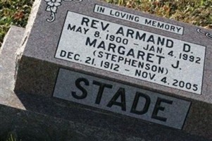 Rev Armand D. Stade