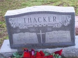Rev Bernard O. Thacker Rev Bernard O. Thacker