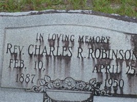 Rev Charles R. Robinson