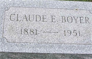 Rev Claude Edward Boyer Rev Claude Edward Boyer