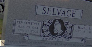 Rev Clifton Leroy Selvage