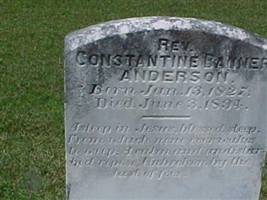 Rev Constantine Banner Anderson