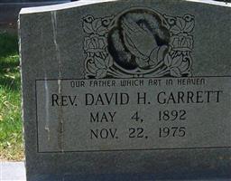 Rev David Hassell Garrett