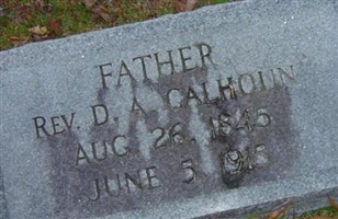 Rev Duncan Archibald Calhoun Rev Duncan Archibald Calhoun
