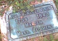 Rev Ebnezer Vining