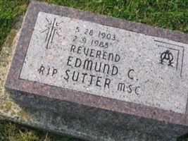 Rev Edmund C. Sutter Rev Edmund C. Sutter