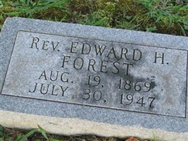 Rev Edward H Forrest Rev Edward H Forrest