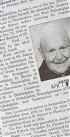 Rev Edward H Koob
