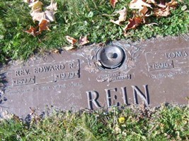 Rev Edward R. Rein Rev Edward R. Rein