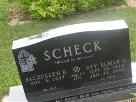 Rev Elmer E. Scheck