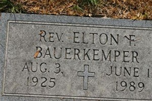 Rev Elton F Bauerkemper Rev Elton F Bauerkemper