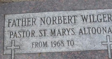Rev Fr Norbert Wilger Rev Fr Norbert Wilger