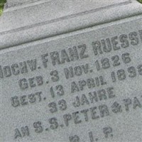 Rev Franz Ruesse Rev Franz Ruesse