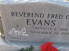 Rev Fred C Evans