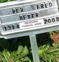 Rev Fred W. Beyer