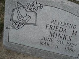 Rev Freida M. Minx
