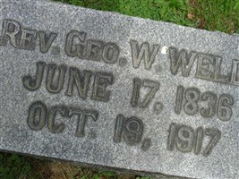 Rev George W Wells Rev George W Wells