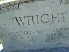 Rev George W Wright Rev George W Wright
