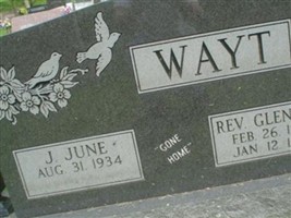 Rev Glenn A. Wayt