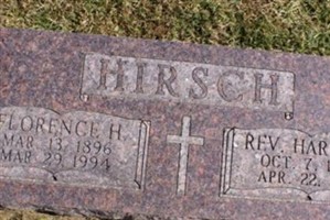 Rev Harry H. Hirsch Rev Harry H. Hirsch