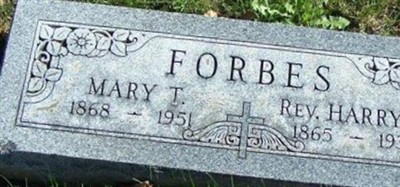 Rev Harry L. Forbes