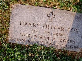 Rev Harry Oliver Fox Rev Harry Oliver Fox
