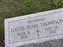 Rev Hattie Pearl Thompson